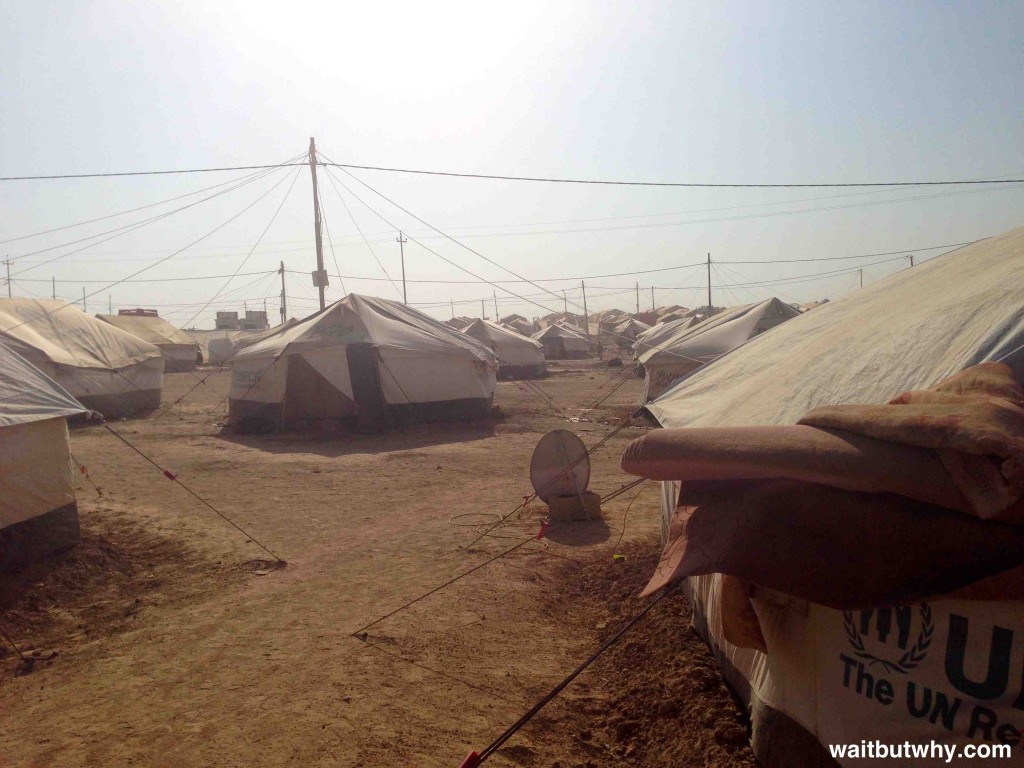 Refugee Camp Tents